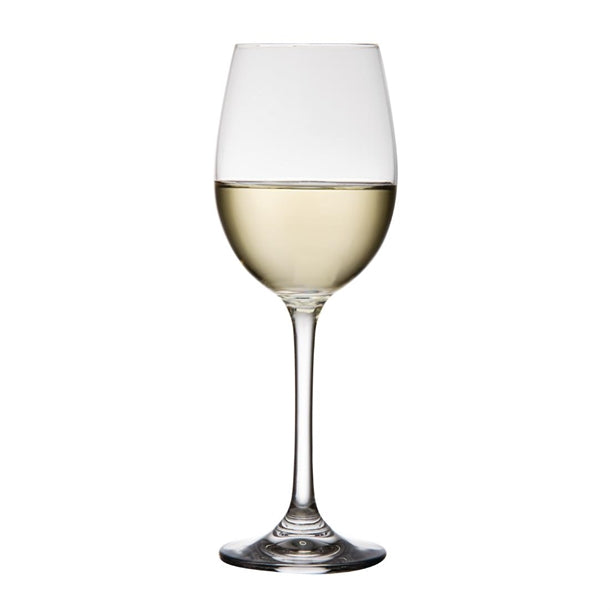 Olympia Modale Crystal Wine Glasses 395ml (Pack of 6)