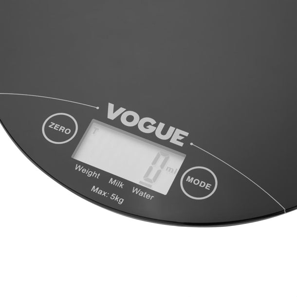 Vogue Weighstation Electronic Round Scales 5kg
