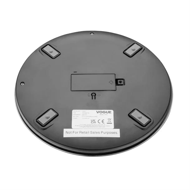 Vogue Weighstation Electronic Round Scales 5kg