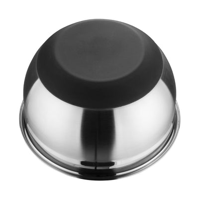 Vogue Stainless Steel Bowl with Silicone Base 5Ltr