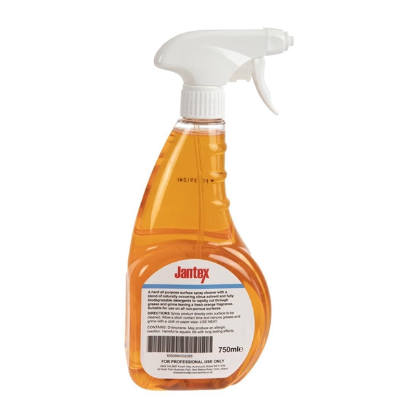 Jantex Citrus Multi-Purpose Cleaner Ready To Use 750ml (Single Pack)