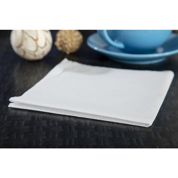 White Lunch Napkins 330 x 330mm (Pack of 5000)