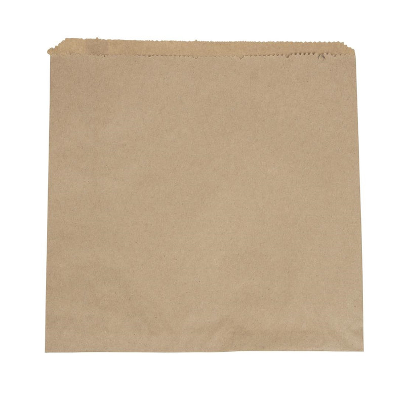 Vegware Compostable Kraft Sandwich Bags (Pack of 1000)
