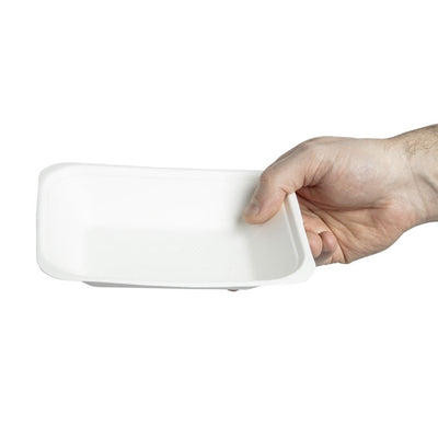 Vegware Compostable Bagasse Chip Trays 175mm (Pack of 500)
