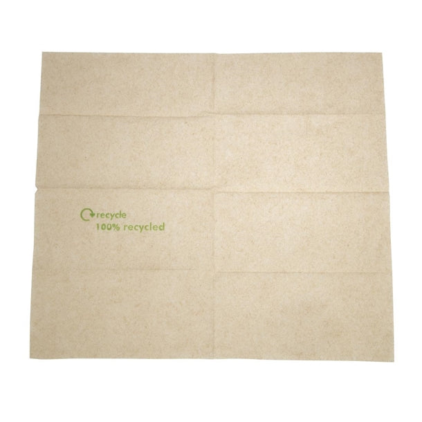 Compostable Kraft Lunch Napkins 320 x 300mm (Pack of 6000)