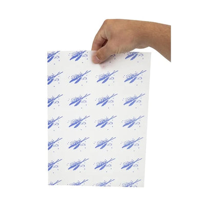 Burger Wrapping Paper Sheets Blue 245 x 300mm (Pack of 1000)