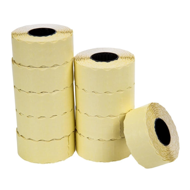 Plain Labels for Pricing Gun Box 15,000 (Pack of 15000)