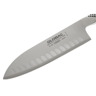 Global G 48 Santoku Fluted Knife 18cm