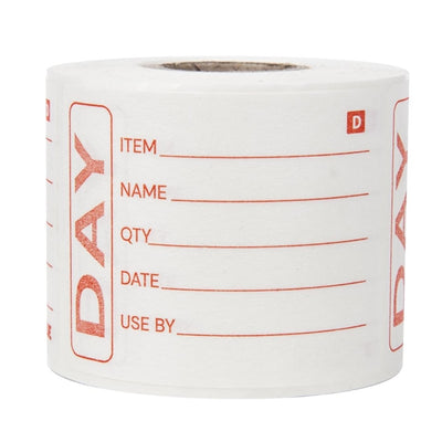 Vogue Dissolvable Prepared Food Labels (Pack of 250)