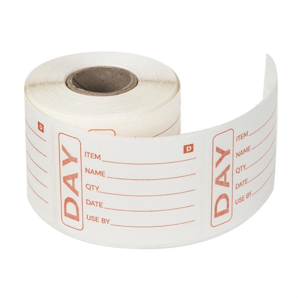 Vogue Dissolvable Prepared Food Labels (Pack of 250)