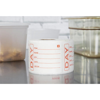 Vogue Dissolvable Prepared Food Labels (Pack of 250)
