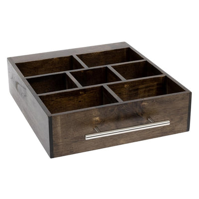 APS Hevea Wood Tea Rack