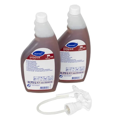Suma Grill D9 Grill and Oven Cleaner Ready To Use 750ml (2 Pack)
