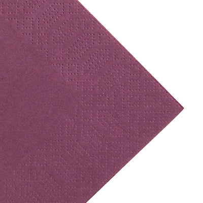 Duni Compostable Dinner Napkins Plum 400mm (Pack of 1000)