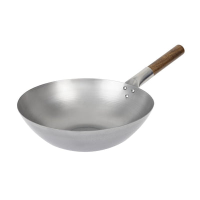 London Wok Flat Bottom Wok 330mm