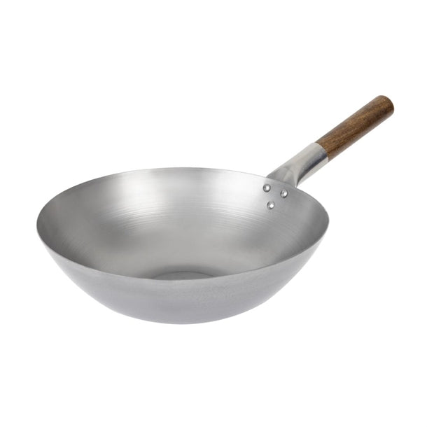 London Wok Flat Bottom Wok 330mm