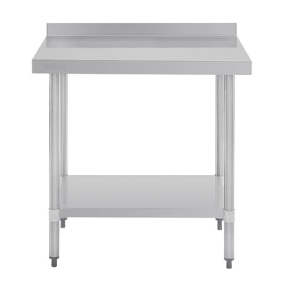 Vogue Stainless Steel Table with Upstand 900mm