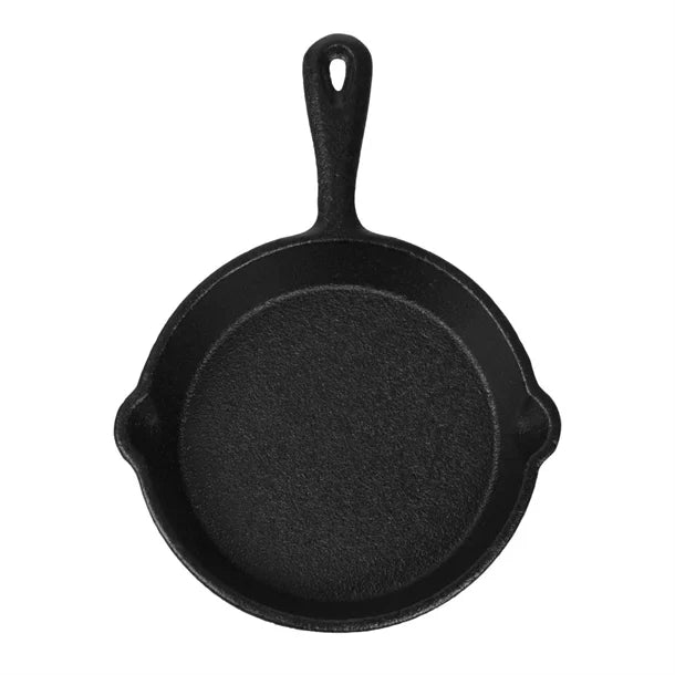 Olympia Mini Cast Iron Round Pan 115mm