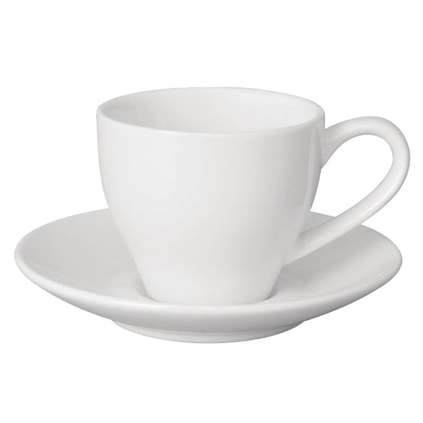 Olympia Cafe Espresso Saucers White 116.5mm (Pack of 12)