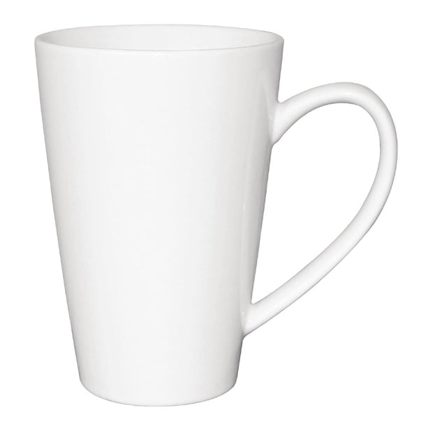 Olympia Cafe Latte Cups White 340ml (Pack of 12)