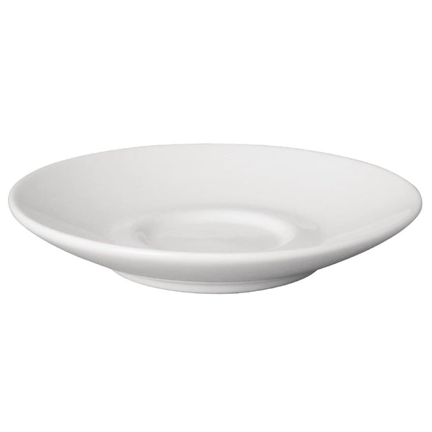 Olympia Cafe Espresso Saucers White 116.5mm (Pack of 12)