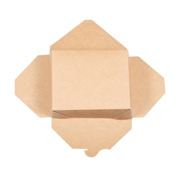 Vegware Compostable Paperboard Food Boxes No.8 1300ml - 46oz (Pack of 300)