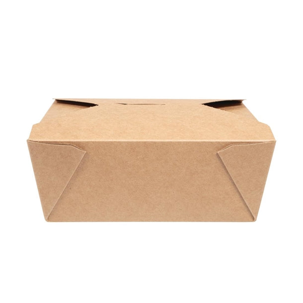 Vegware Compostable Paperboard Food Boxes No.8 1300ml - 46oz (Pack of 300)