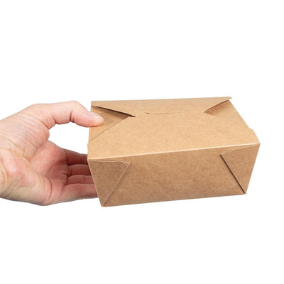 Vegware Compostable Paperboard Food Boxes No.8 1300ml - 46oz (Pack of 300)
