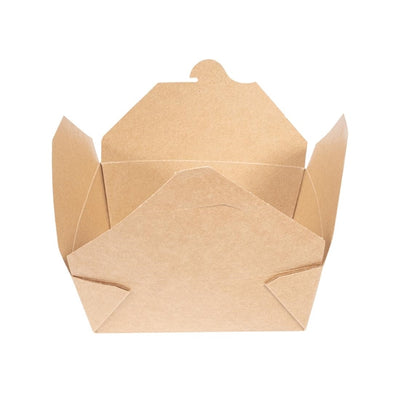 Vegware Compostable Paperboard Food Boxes No.8 1300ml - 46oz (Pack of 300)