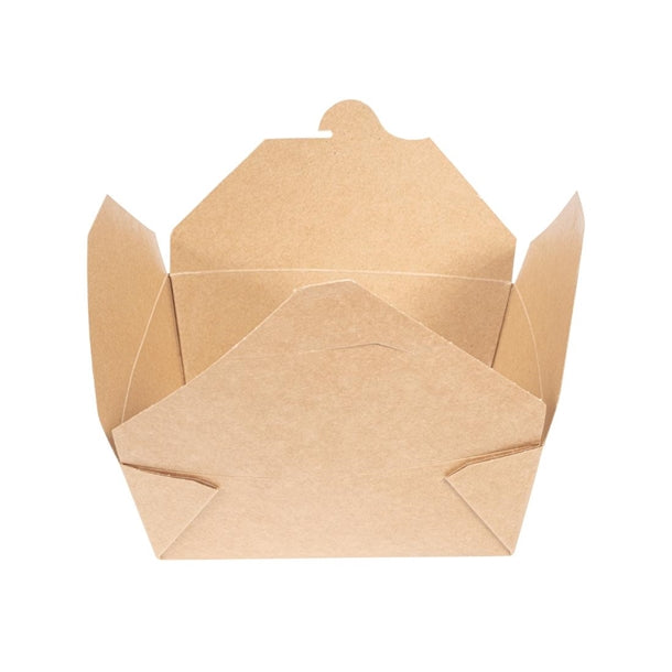 Vegware Compostable Paperboard Food Boxes No.8 1300ml - 46oz (Pack of 300)