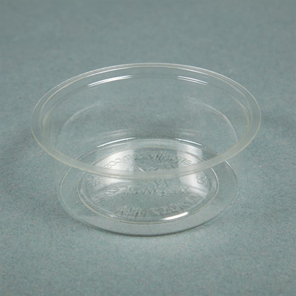 Vegware Compostable Cold Portion Pot Lids 59ml - 2oz and 118ml - 4oz