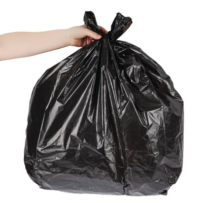 Jantex Medium Extra Heavy-Duty Black Bin Bags 70Ltr (Pack of 200)