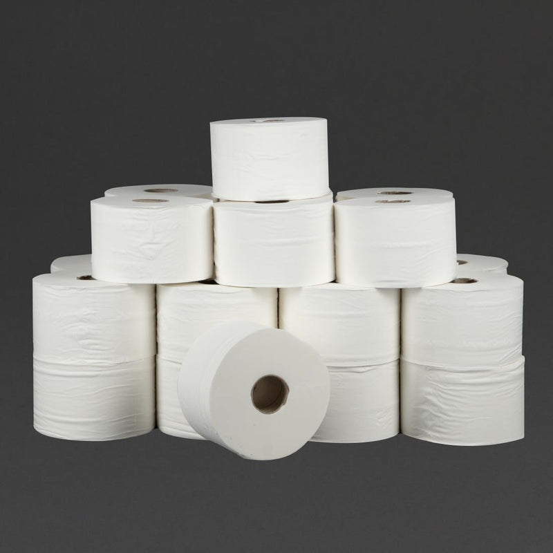 Jantex Micro Twin Toilet Paper 2-Ply 125m (Pack of 24)