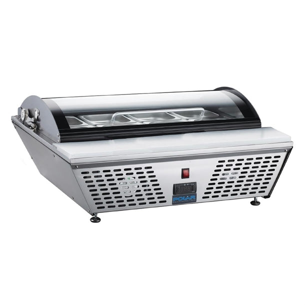 Polar G-Series Countertop Prep Fridge 4x 1-3GN