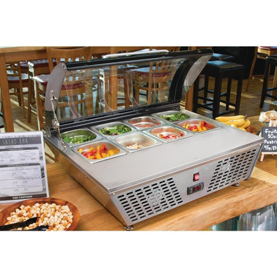 Polar G-Series Countertop Prep Fridge 4x 1-3GN