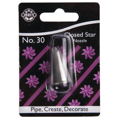 PME Closed Star Piping Nozzle 4mm