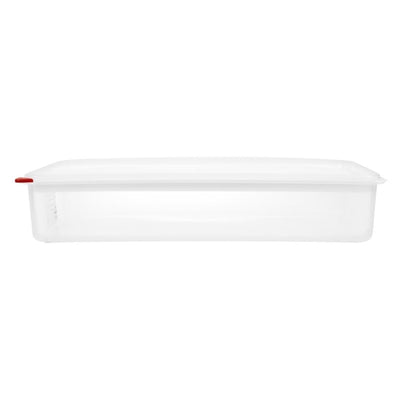 Araven Polypropylene 1-1 Gastronorm Food Containers 13.7Ltr with Lid (Pack of 4)
