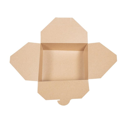 Vegware Compostable Paperboard Food Boxes No.5 1050ml - 37oz (Pack of 150)
