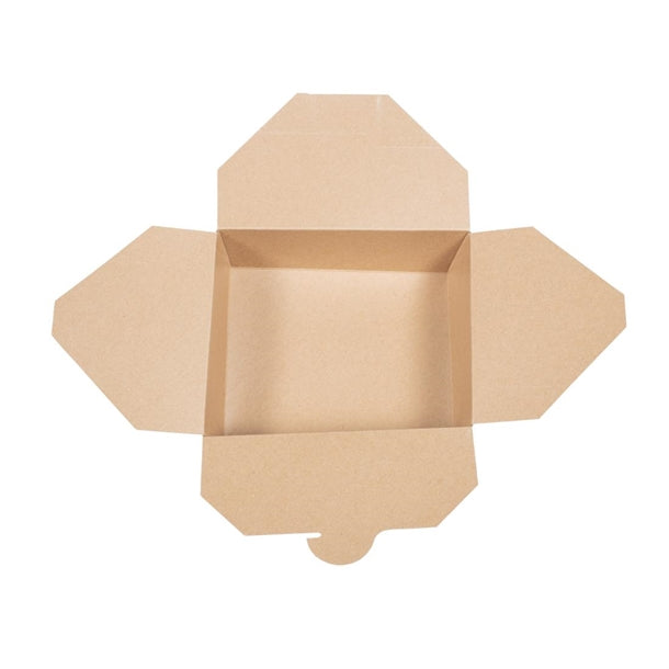Vegware Compostable Paperboard Food Boxes No.5 1050ml - 37oz (Pack of 150)
