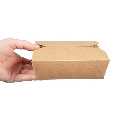 Vegware Compostable Paperboard Food Boxes No.5 1050ml - 37oz (Pack of 150)