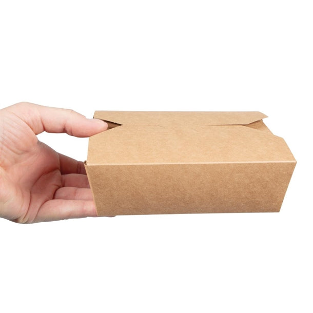 Vegware Compostable Paperboard Food Boxes No.5 1050ml - 37oz (Pack of 150)