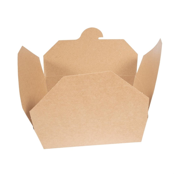 Vegware Compostable Paperboard Food Boxes No.5 1050ml - 37oz (Pack of 150)