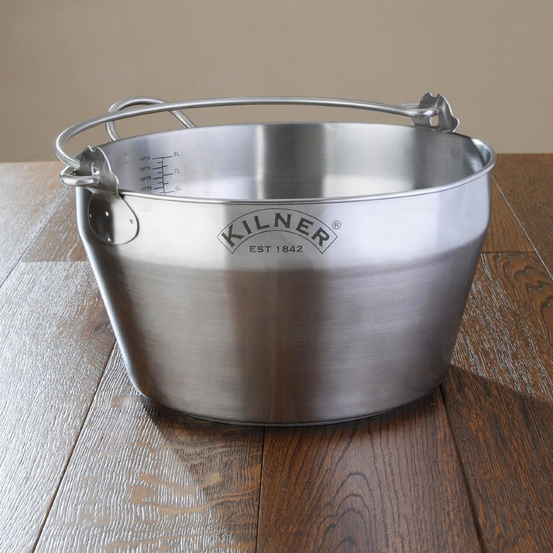 Kilner Stainless Steel Jam Pan 8Ltr