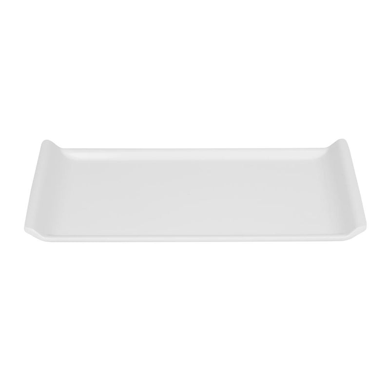 Kristallon Melamine Platter White 300 x 150mm