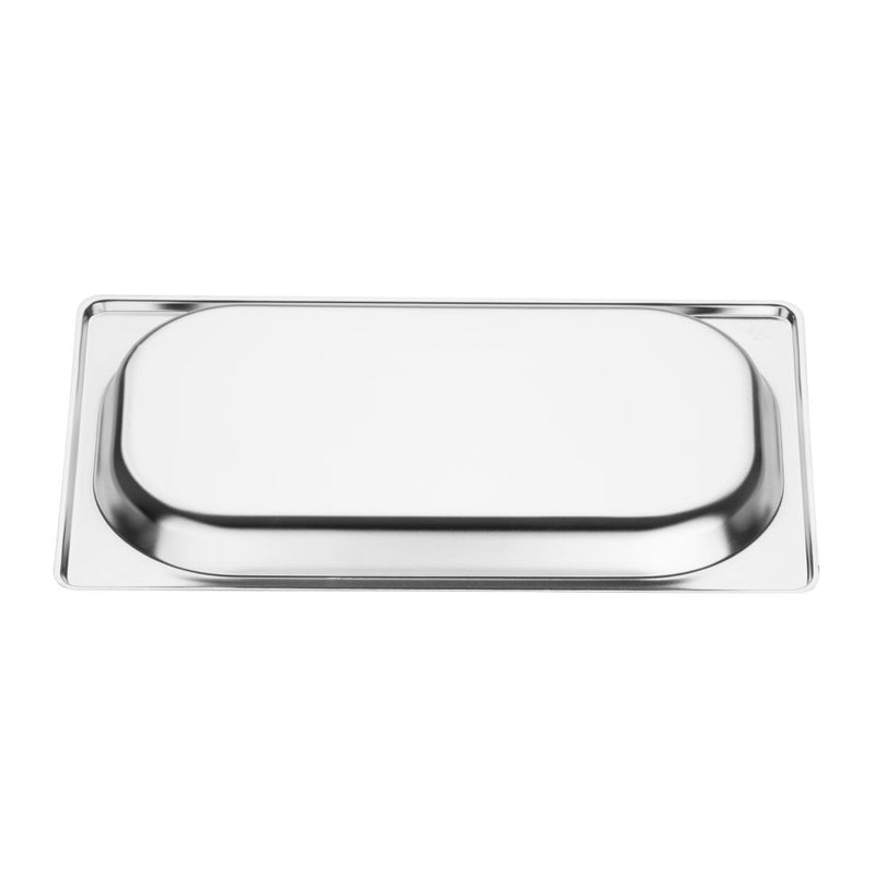 Vogue Stainless Steel 1-4 Gastronorm Pan 20mm