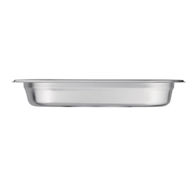 Vogue Stainless Steel 1-4 Gastronorm Pan 40mm