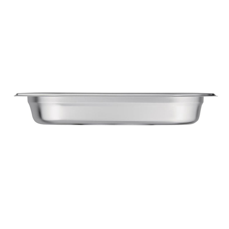 Vogue Stainless Steel 1-4 Gastronorm Pan 40mm