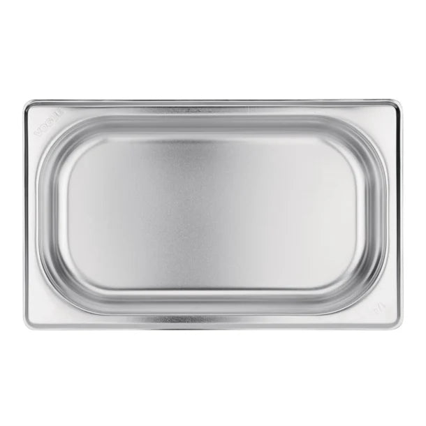 Vogue Stainless Steel 1-4 Gastronorm Pan 40mm