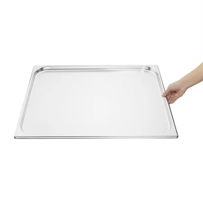Vogue Stainless Steel 2-1 Gastronorm Pan 20mm