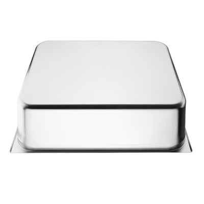 Vogue Stainless Steel 2-1 Gastronorm Pan 200mm